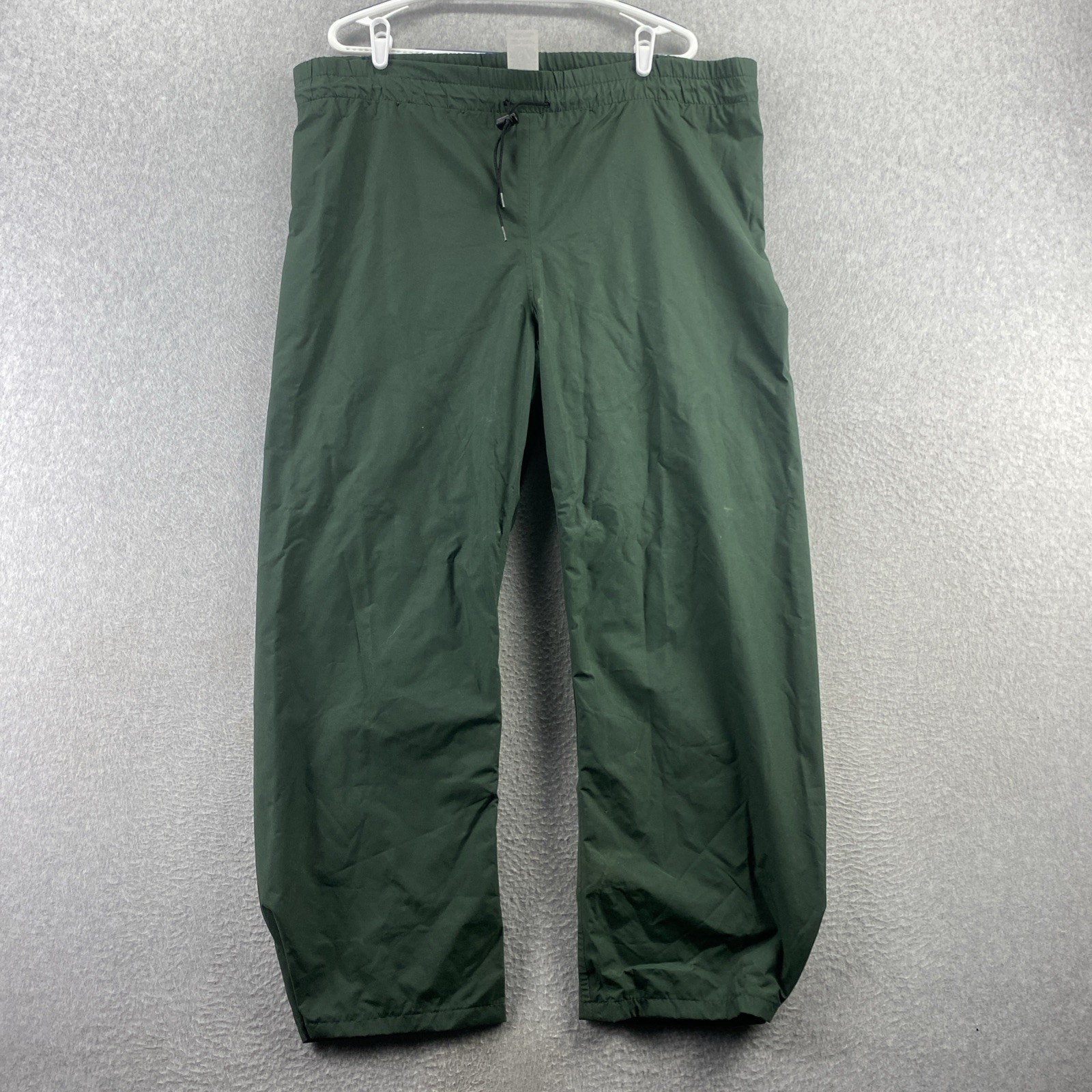 Walls XL Green Rain Suit Set Jacket Pants Waterproof Hooded Nylon Outdoor