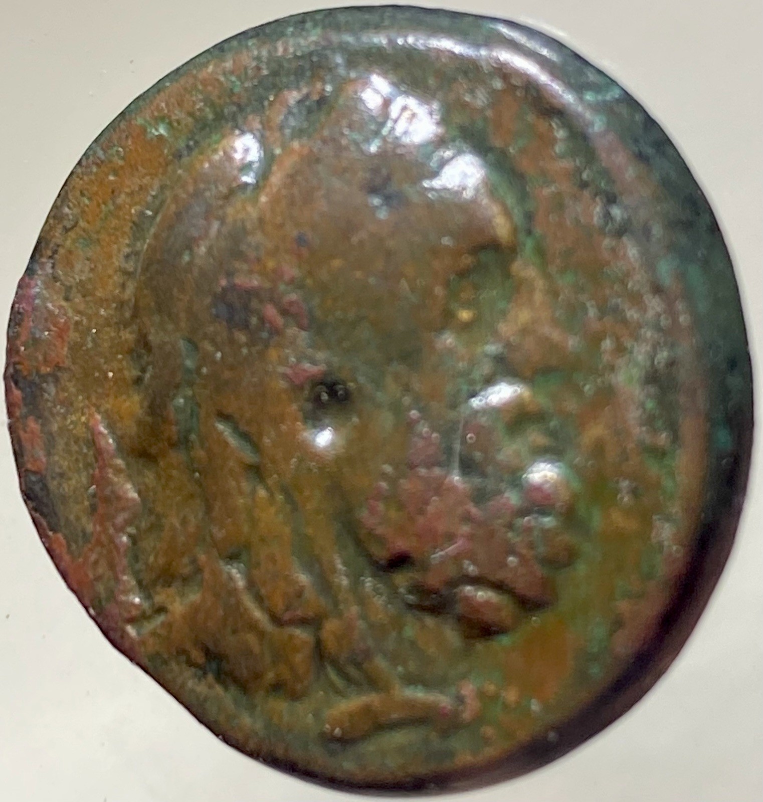 Alexandria Egypt under Greek Rule Coin King Ptolemy II Rare Genuine Zeus Eagle