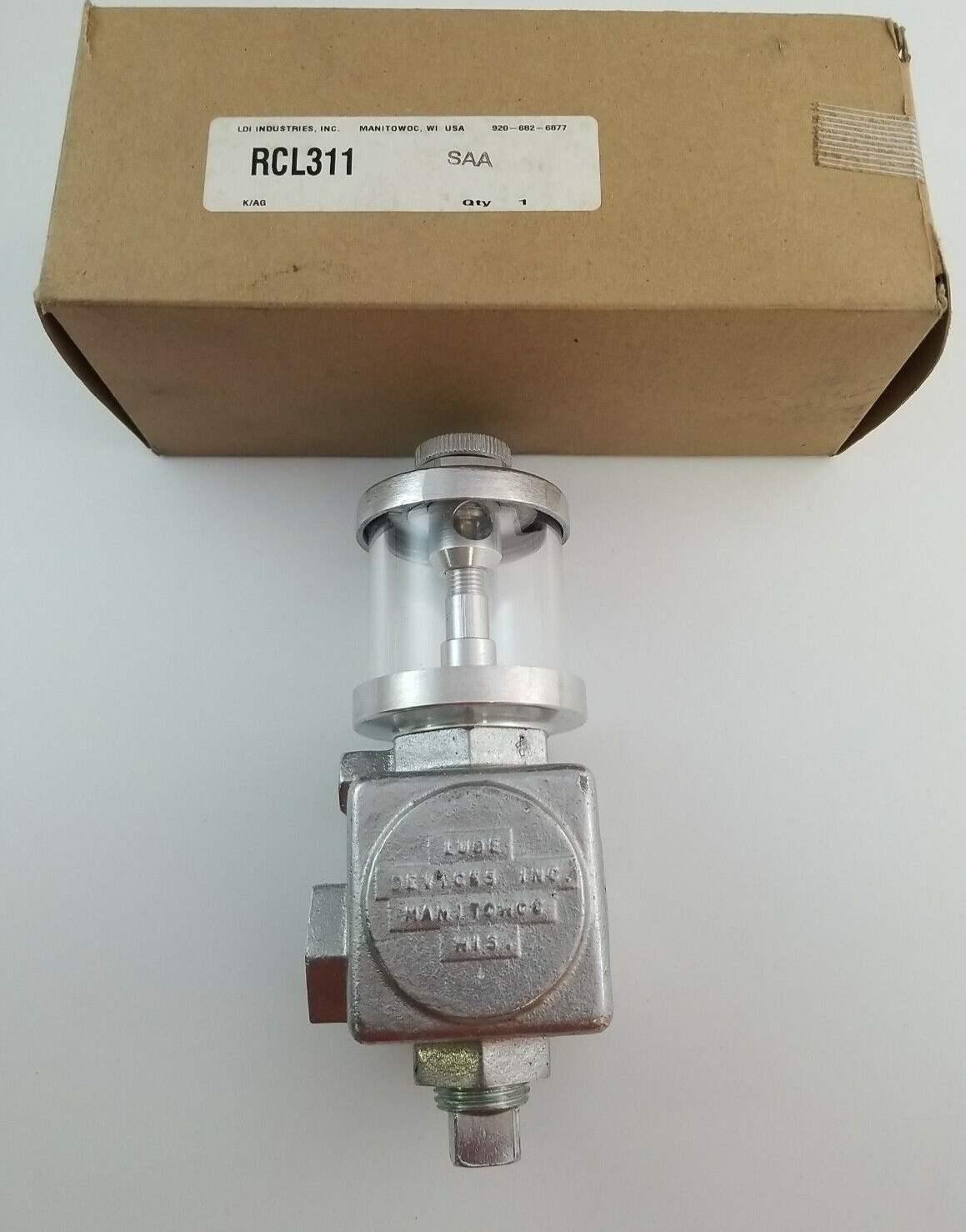 Constant Level Oiler RCL311 1 Outlet 73.9Ml