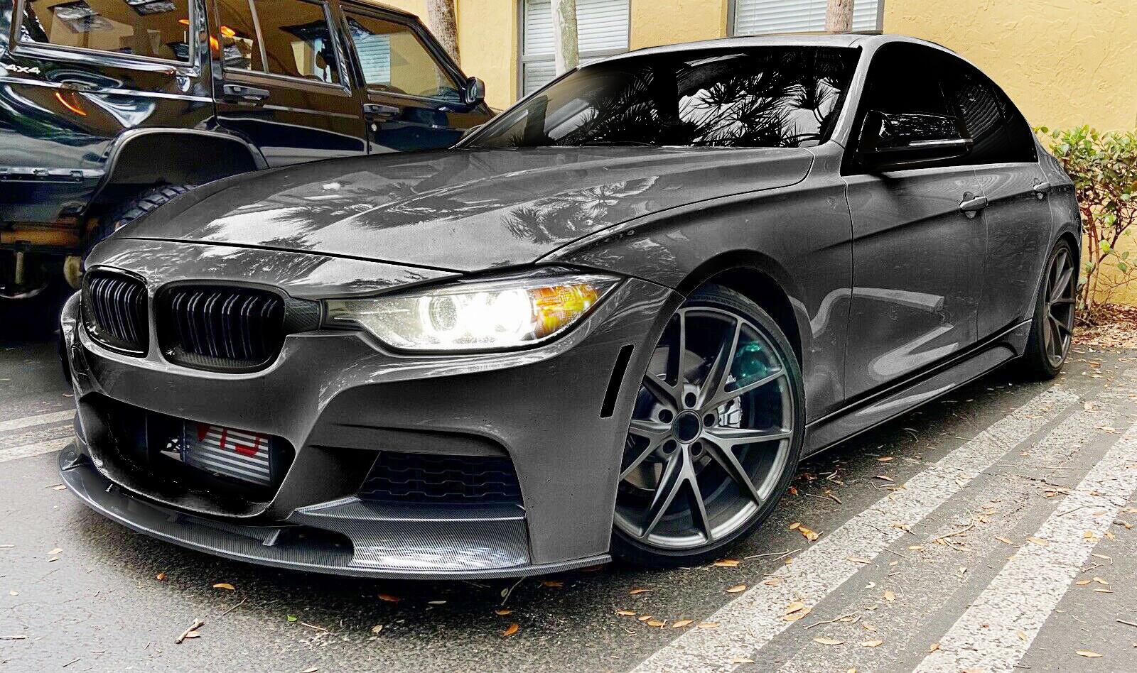 For 12-18 F80 M3 STYLE SIDE SKIRTS ROCKER PANEL FOR BMW F30 F31 3 SERIES SEDAN