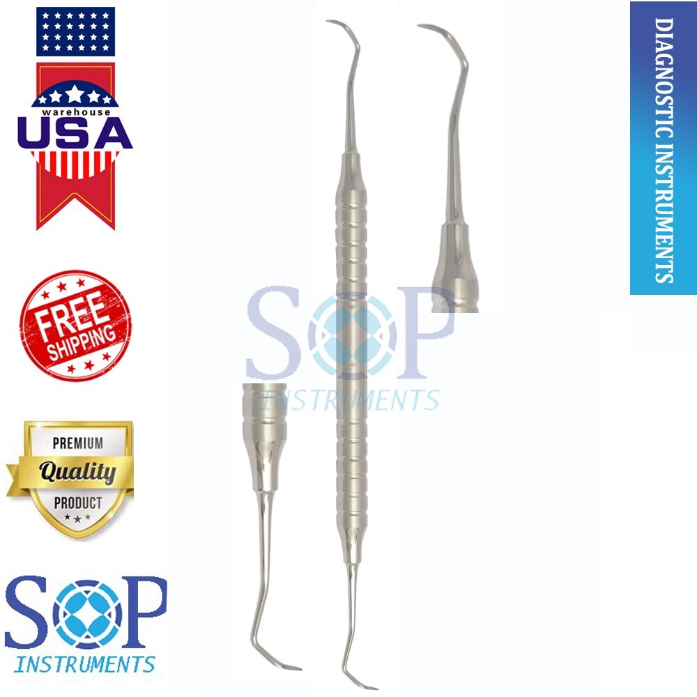 Dental 135 Posterior Sickle Scaler Periodontal Curette by SOP Instruments
