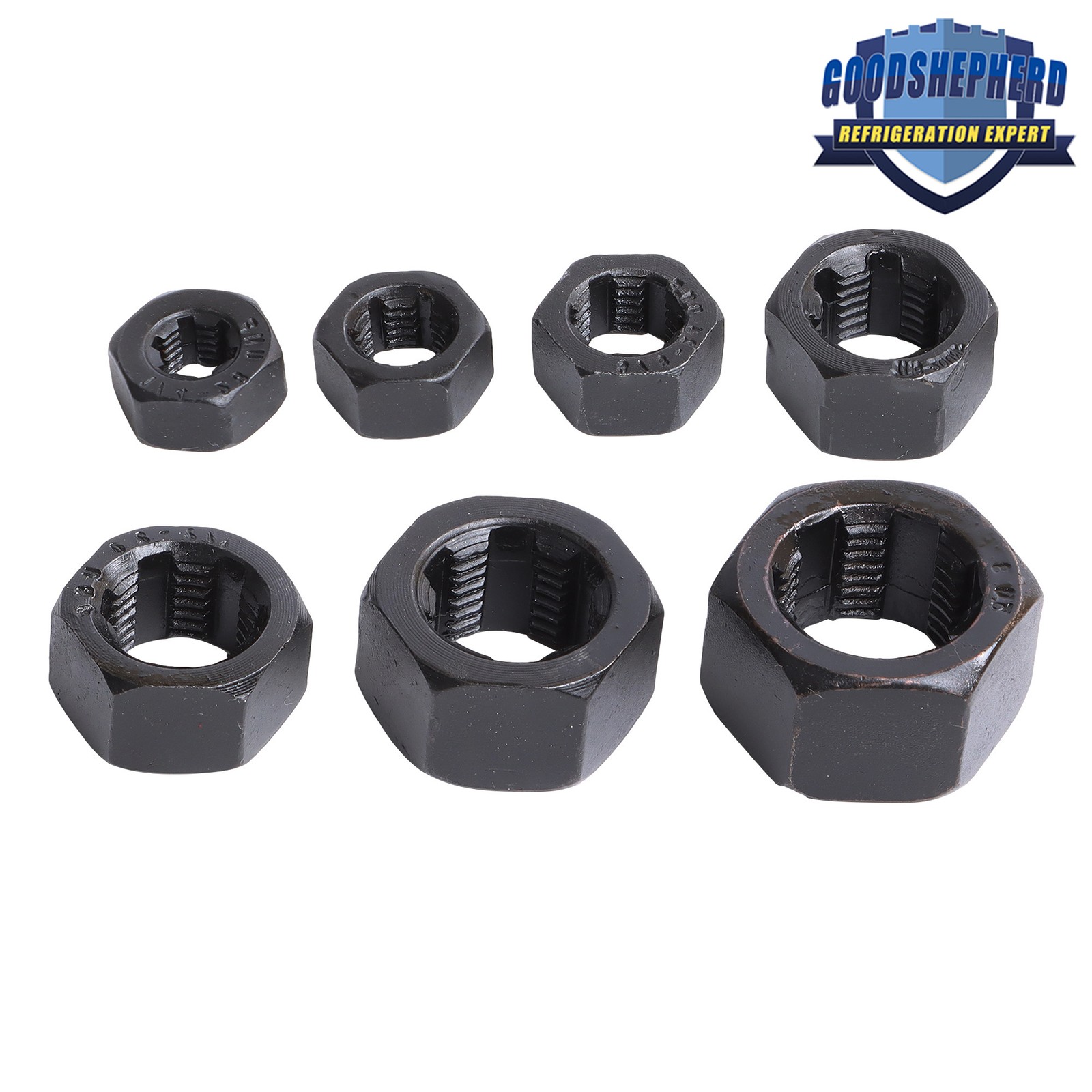 49Pieces Thread Chaser Set UNC UNF Metric Thread Restorer Tool Rethreading Kit