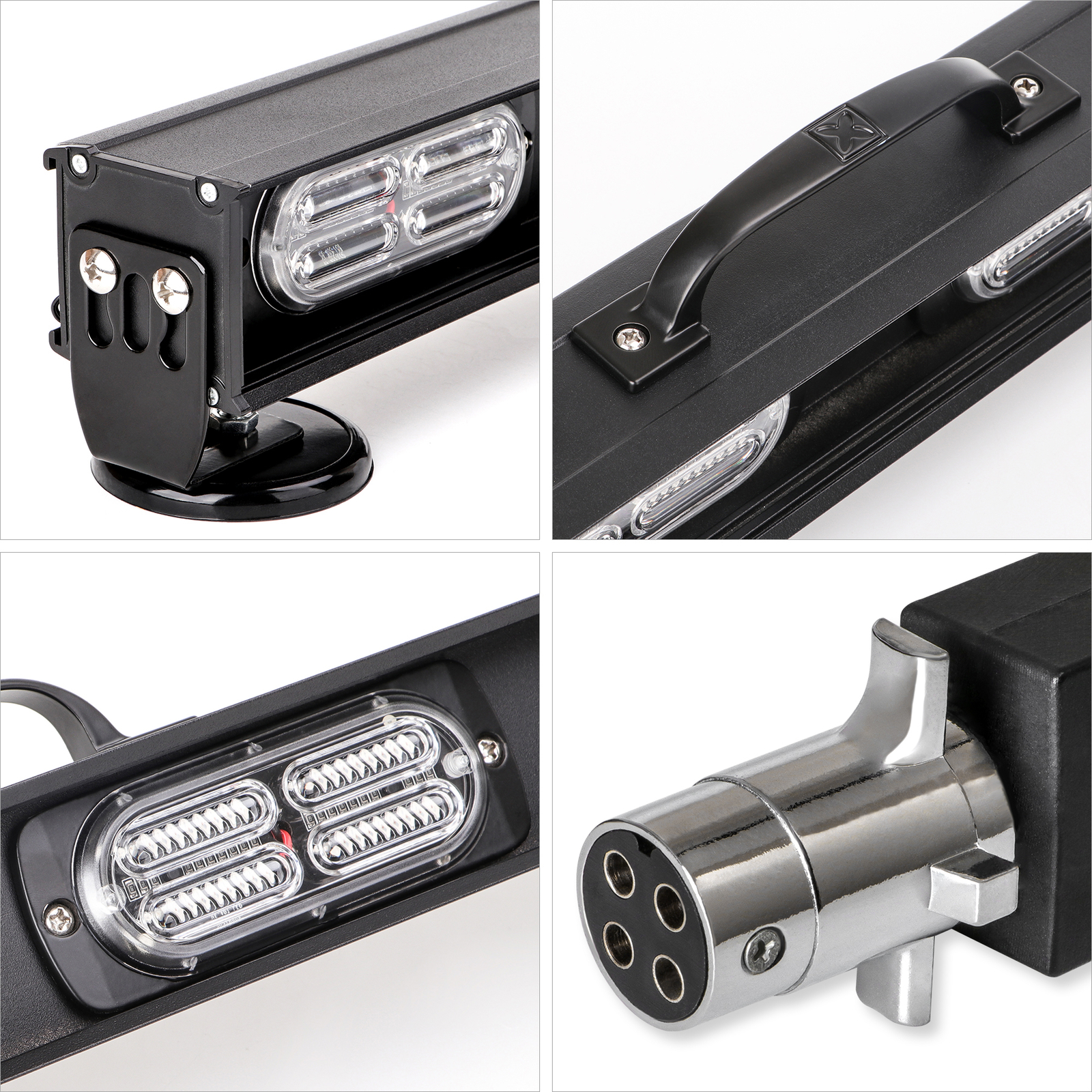 22" WIRELESS TOW LIGHT BAR TRAFFIC ADVISOR FOR TOW TRUCK WRECKER TRAILER