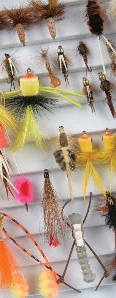 Flambeau Outdoors 2906F Medium Foam Fly Box, Portable Fly Fishing Organizer