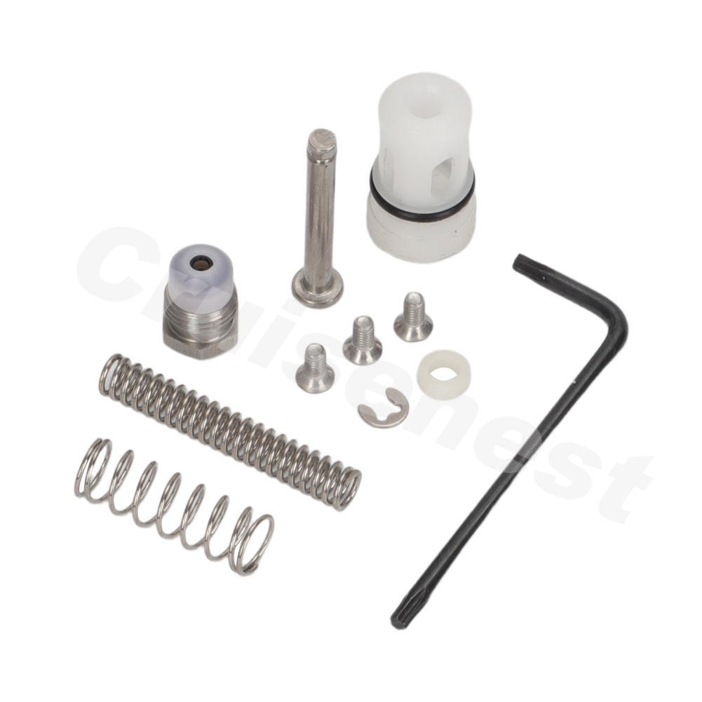 For Iwata WS400 LS400 Spray Gun Rebuild Kit w/ Air & Fluid Valve Spring 5652