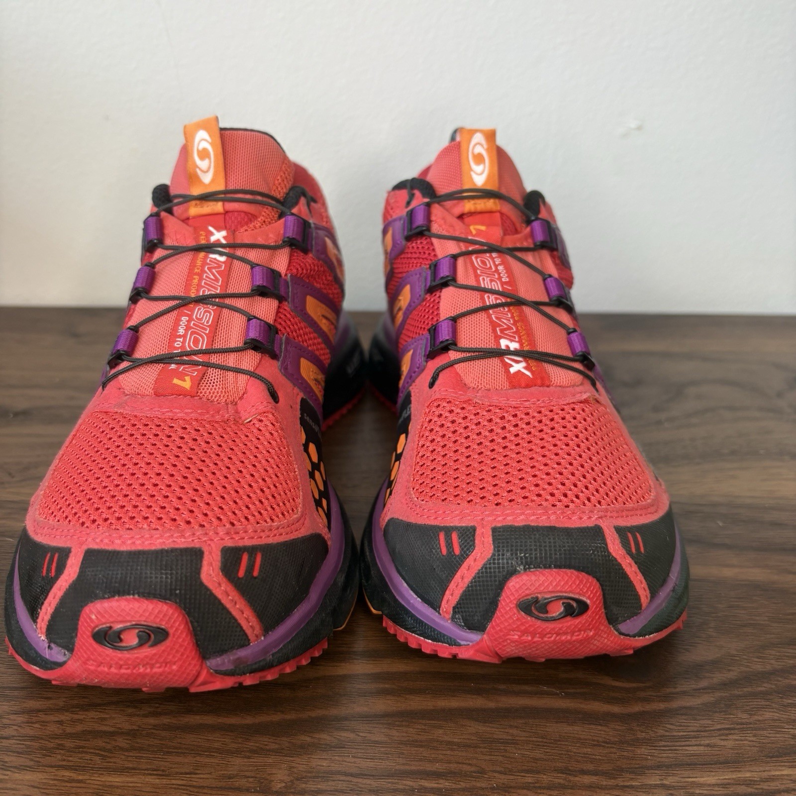 Salomon XR Mission 1 355483 Womens US 10 Running Shoes Multicolor Sneakers