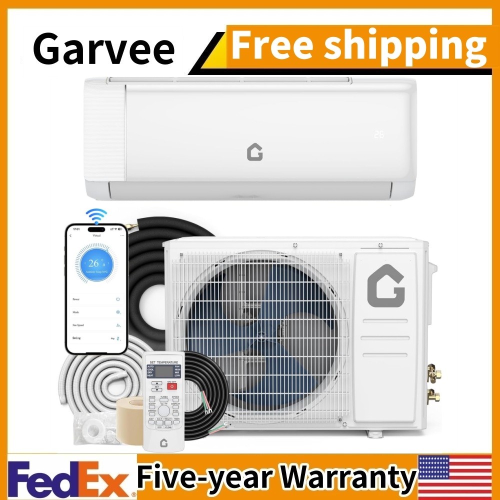 18000 BTU Mini Split Air Conditioner & Heater Pump System Ductless  21 SEER2