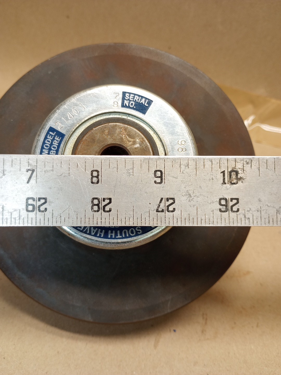 LOVEJOY 21401 SPRING LOADED PULLEY 7/8 BORE