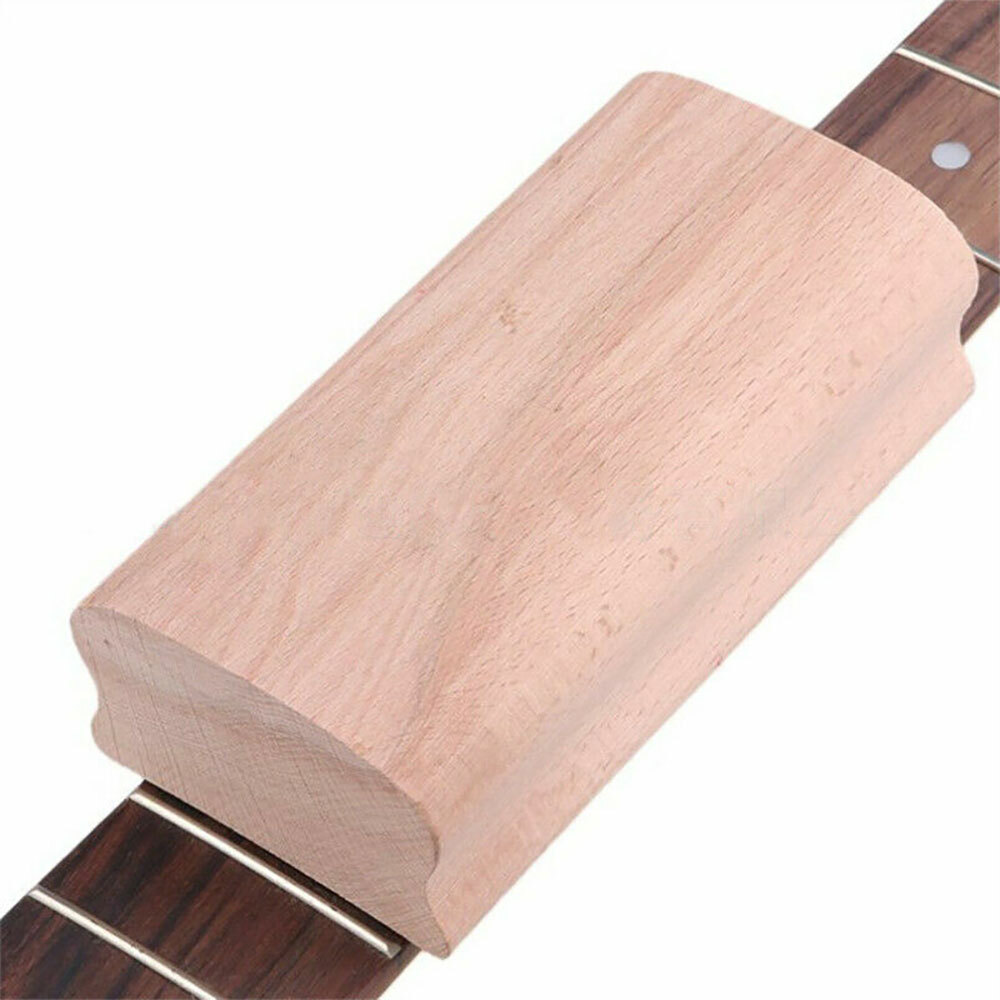 Wooden Guitar Bass Radius Sanding Block Fret Leveling Fingerboard luthier Tools~