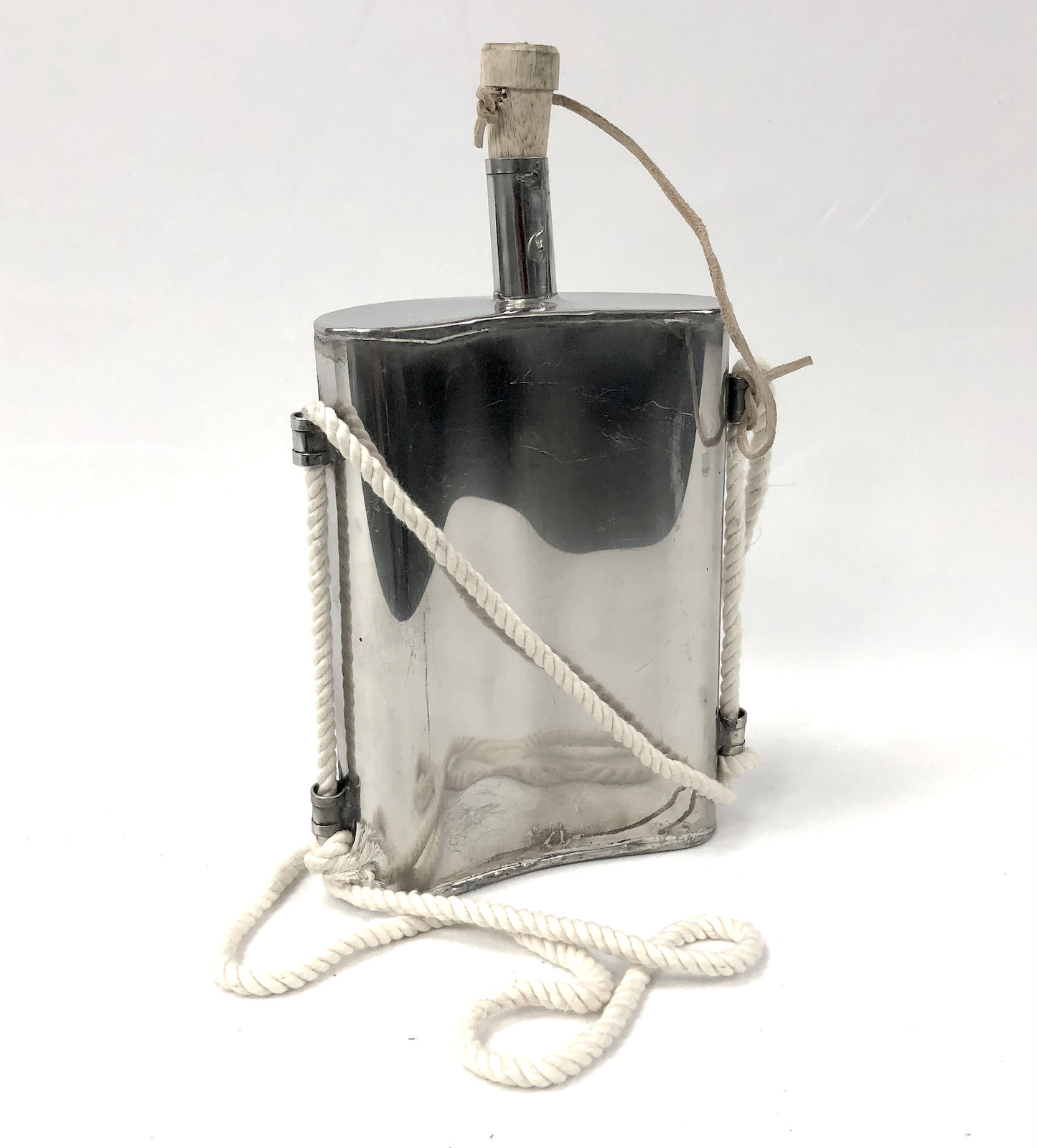 Kidney Canteen - F&I and Revolutionary War - Stainless