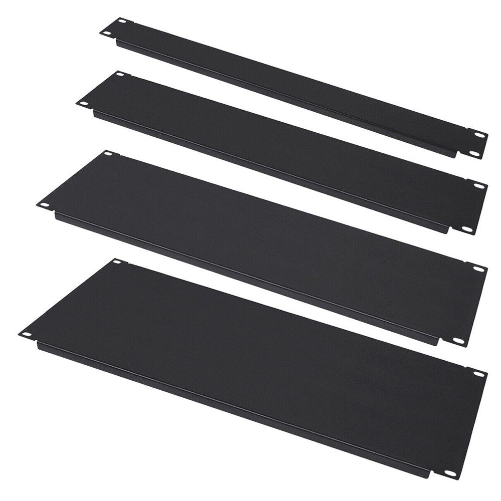 1U-4U Vented/Unvented Blank Rack Mount Panel Spacer 19"Network Server Cabinet
