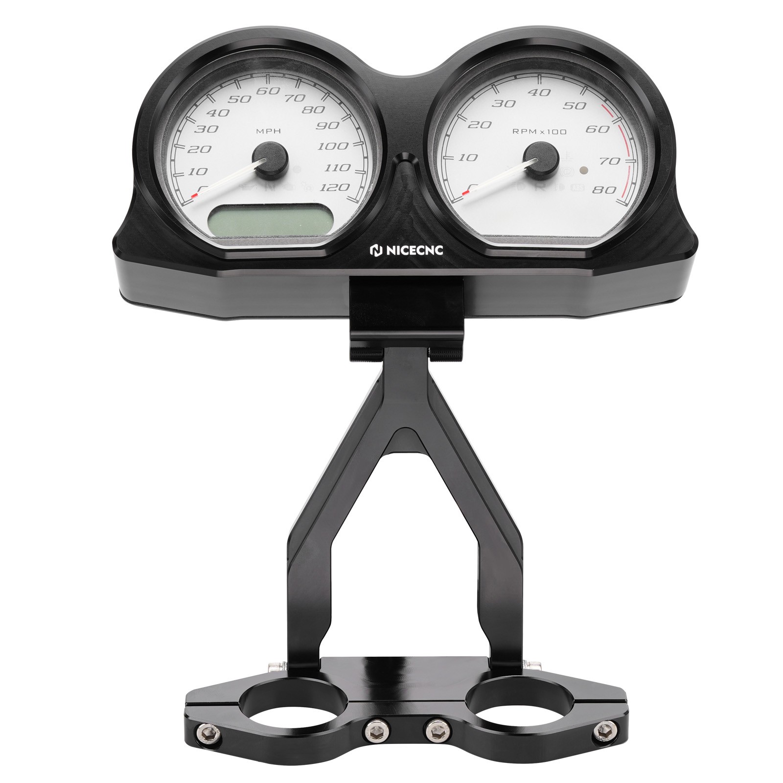 NICECNC Speedo Tach Cluster Relocation Case For Harley Road Glide FLTRX 2015-23