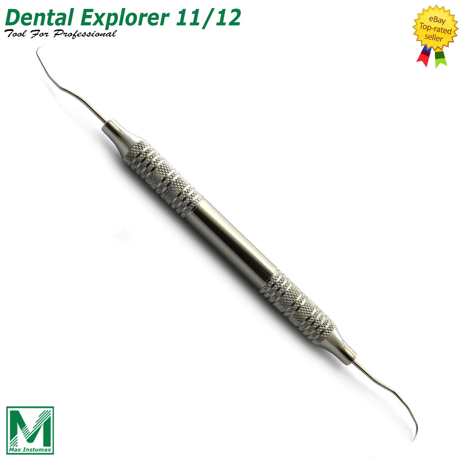 Dental Explorer 11/12 Probe Sickle Endo Diagnostic Surgical Denture Instruments