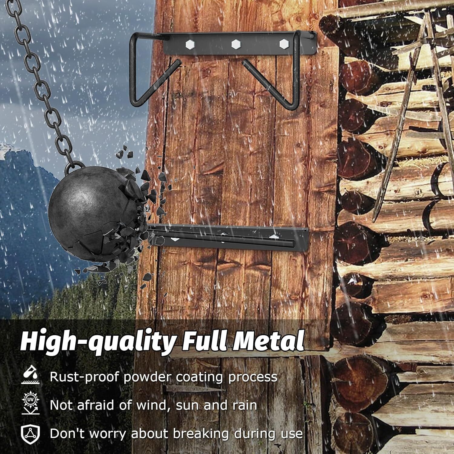 Rabbit Dislocator Skinning Tool Set, Cervical Dislocation Tool, Metal Material