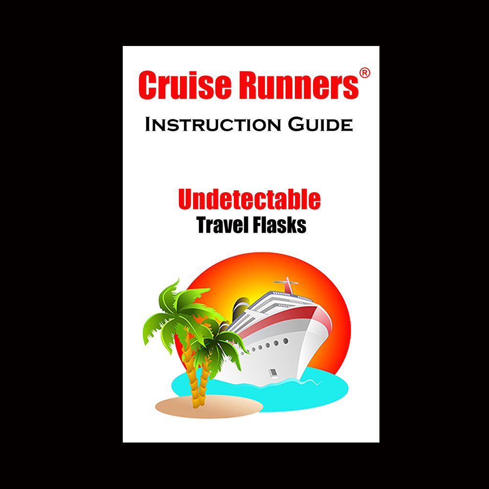 Fake Shampoo Alcohol Flask Rum Runners For Cruise Kit Hide Sneak Booze Liquor