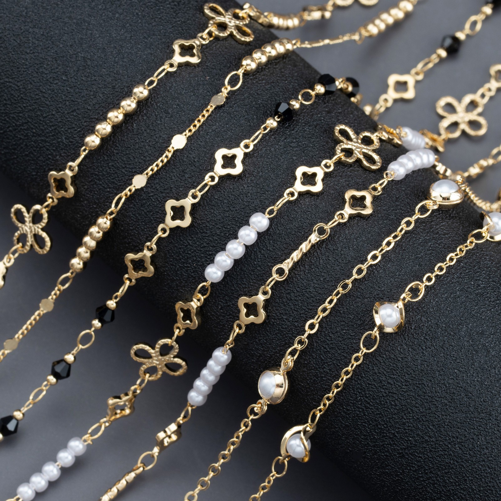 Permanent Jewelry  Chains gold filled For Making Bracelet&Necklace Permanent DIY