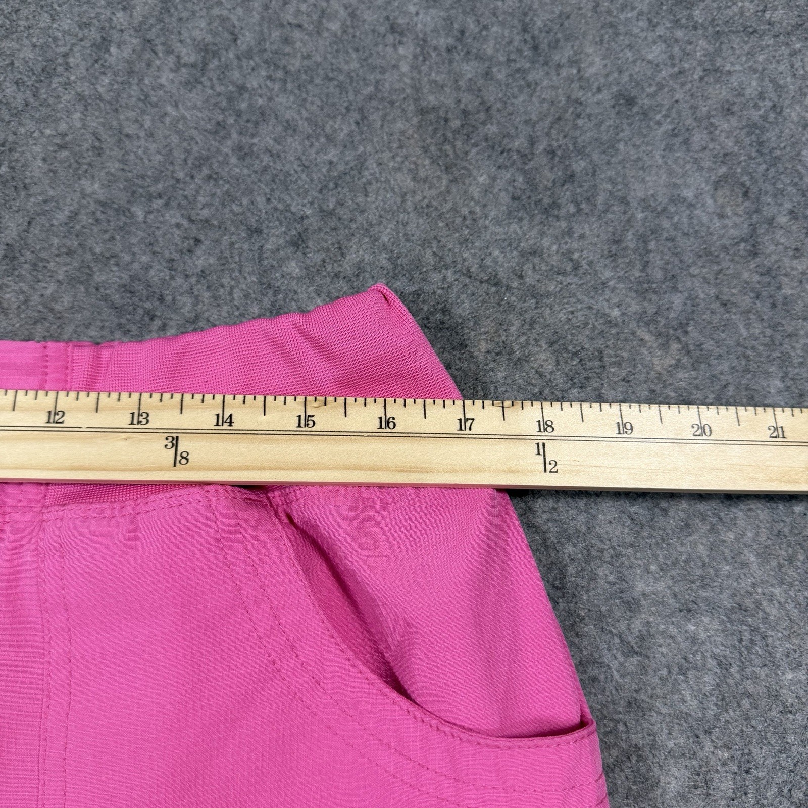 Heart Soul Scrubs Pants Women's Size Large Petite (Actual Fits W34xL29) Hot Pink