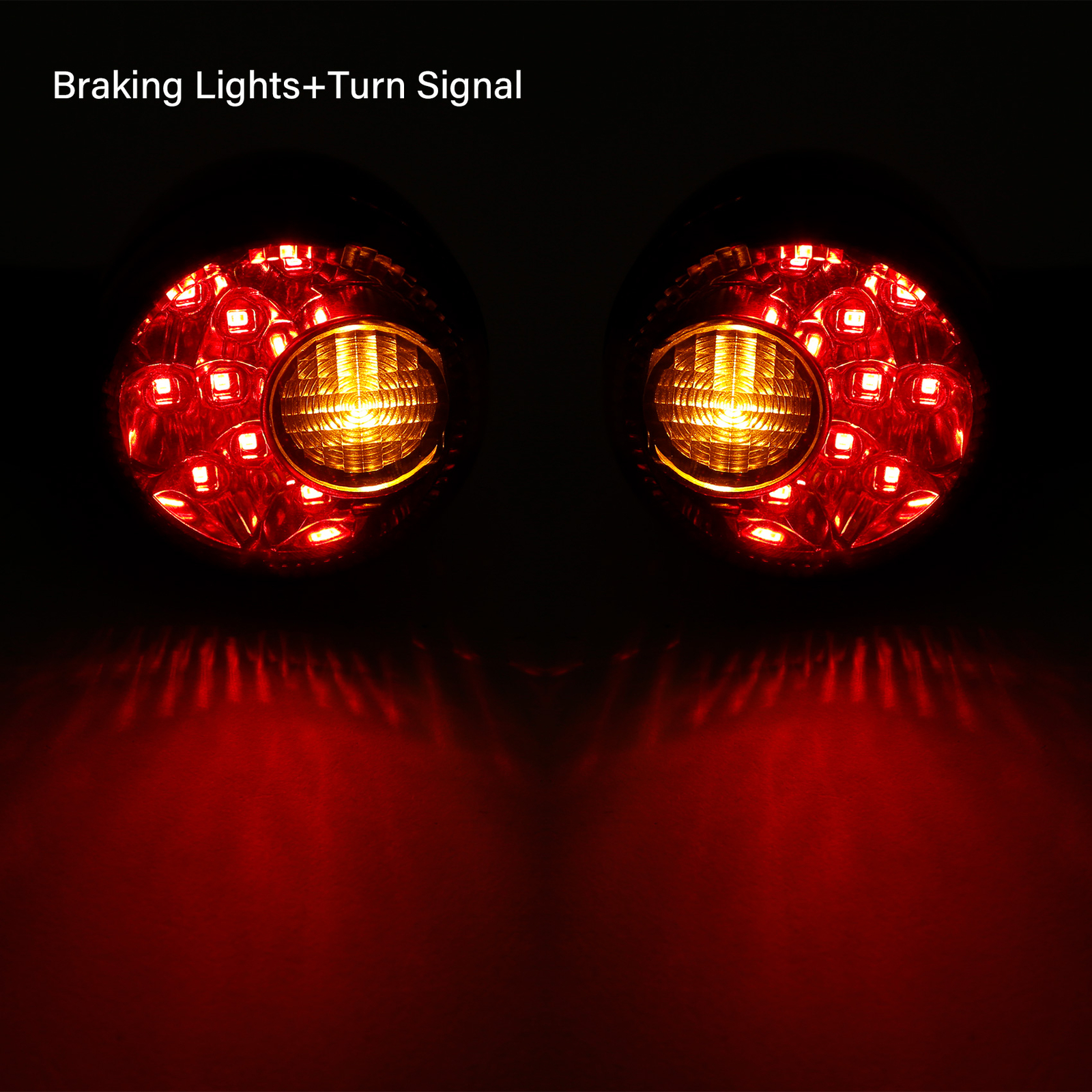 Rear Turn Signals LED Light Smoke Fit For Harley Sportster XL 883 1200 1992-2022