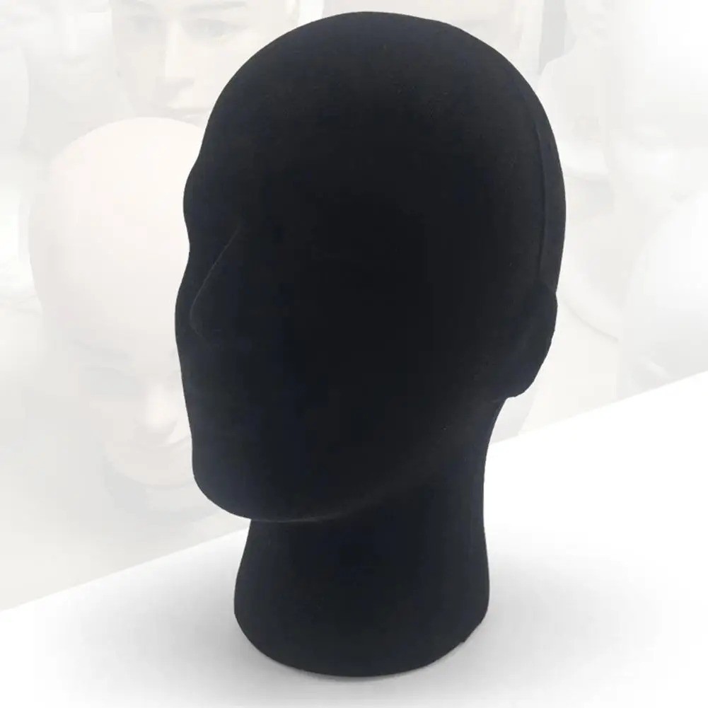 1PC Male Foam Mannequin Head Model Hat CAP Wig Glasses Display Stand Rack Stable