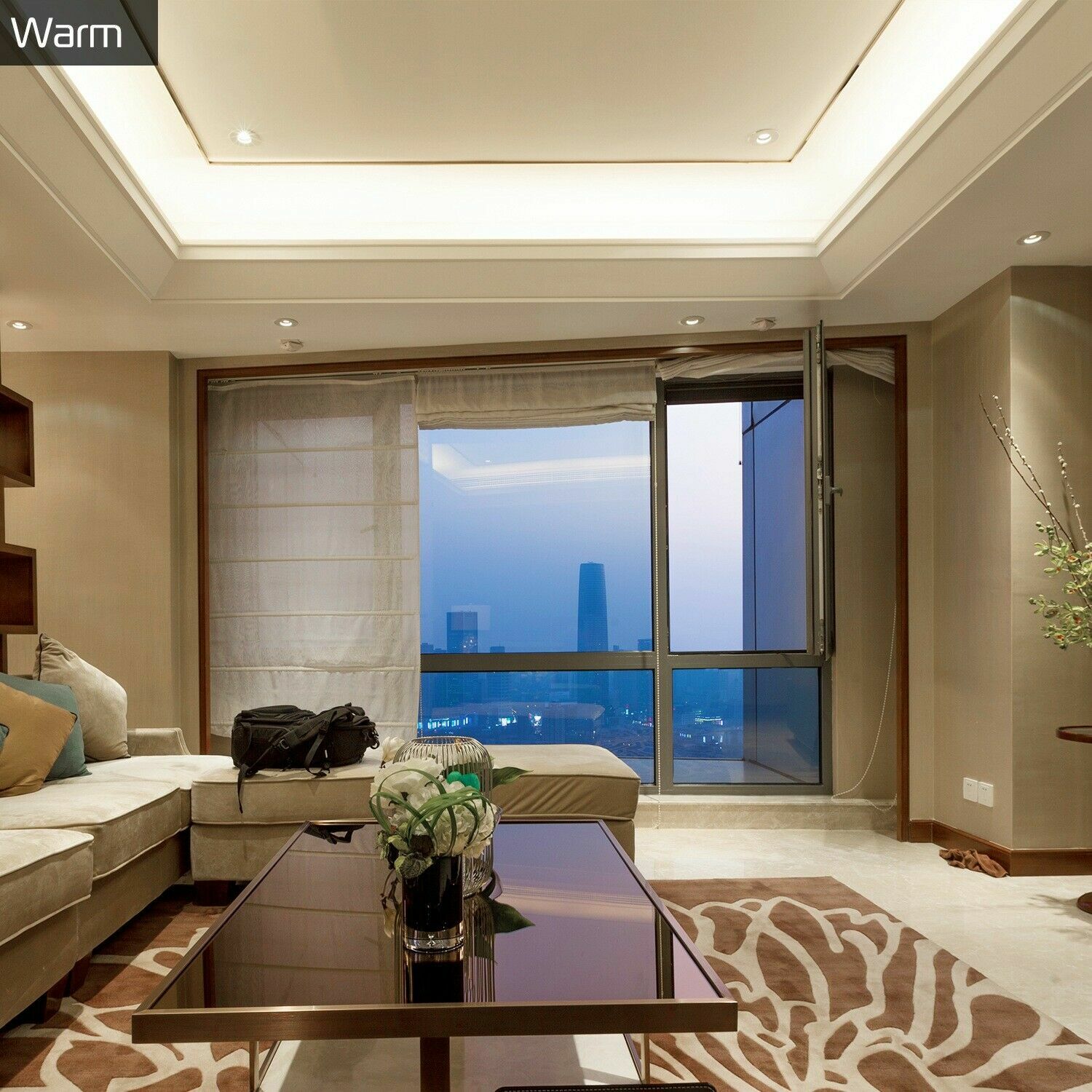 110V LED Strip Light SMD 5050 Flexible Tape Home Outdoor Lighting Rope + US Plug