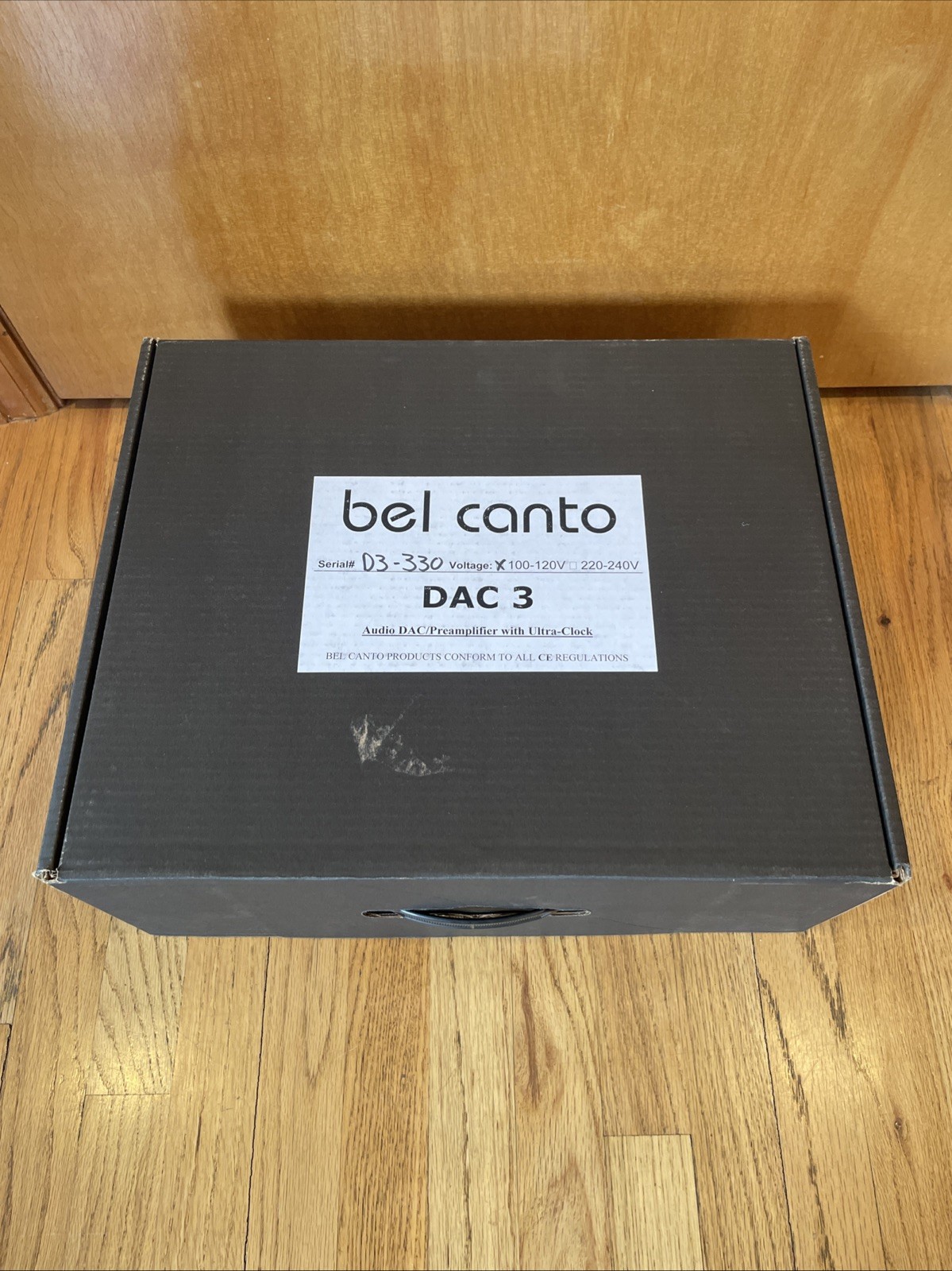 Bel Canto DAC3 Digital to Analog Converter DAC Preamp - Black - MINT w/ Remote