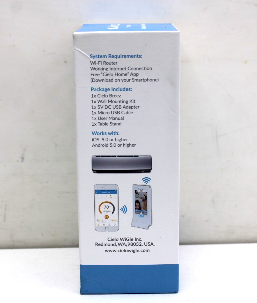 Cielo Breez Wifi Smart Controller for AC and Heat Pumps.