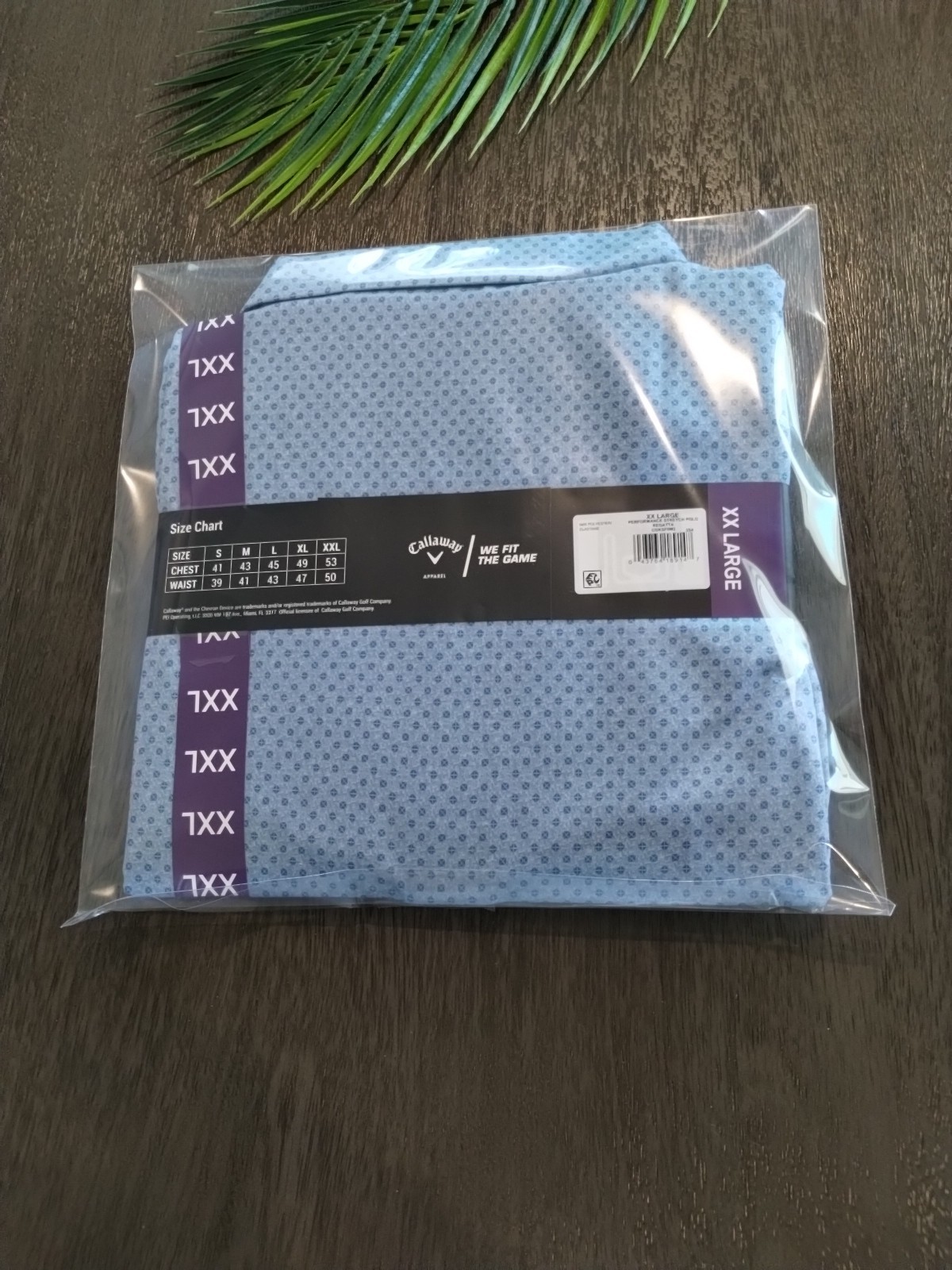 Callaway Opti-Dri Performance Stretch Golf Polo Men's XXL