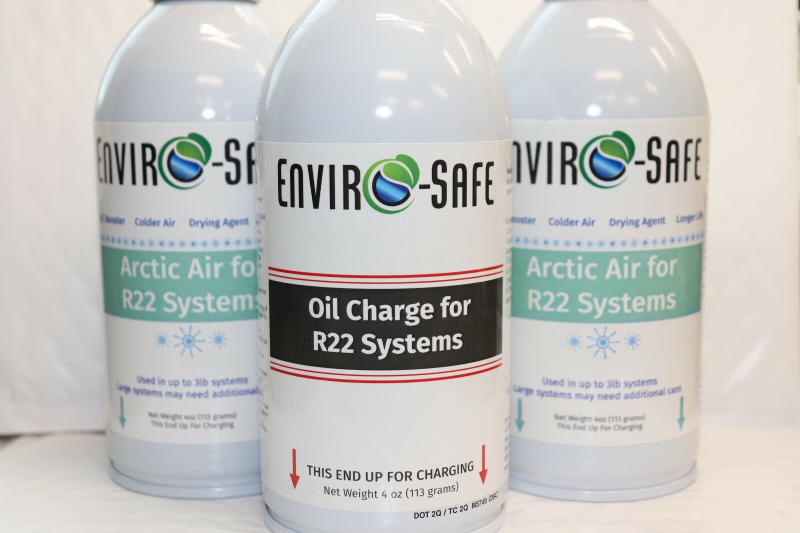 Envirosafe Arctic Air for R22, Oil Charge, Support AC