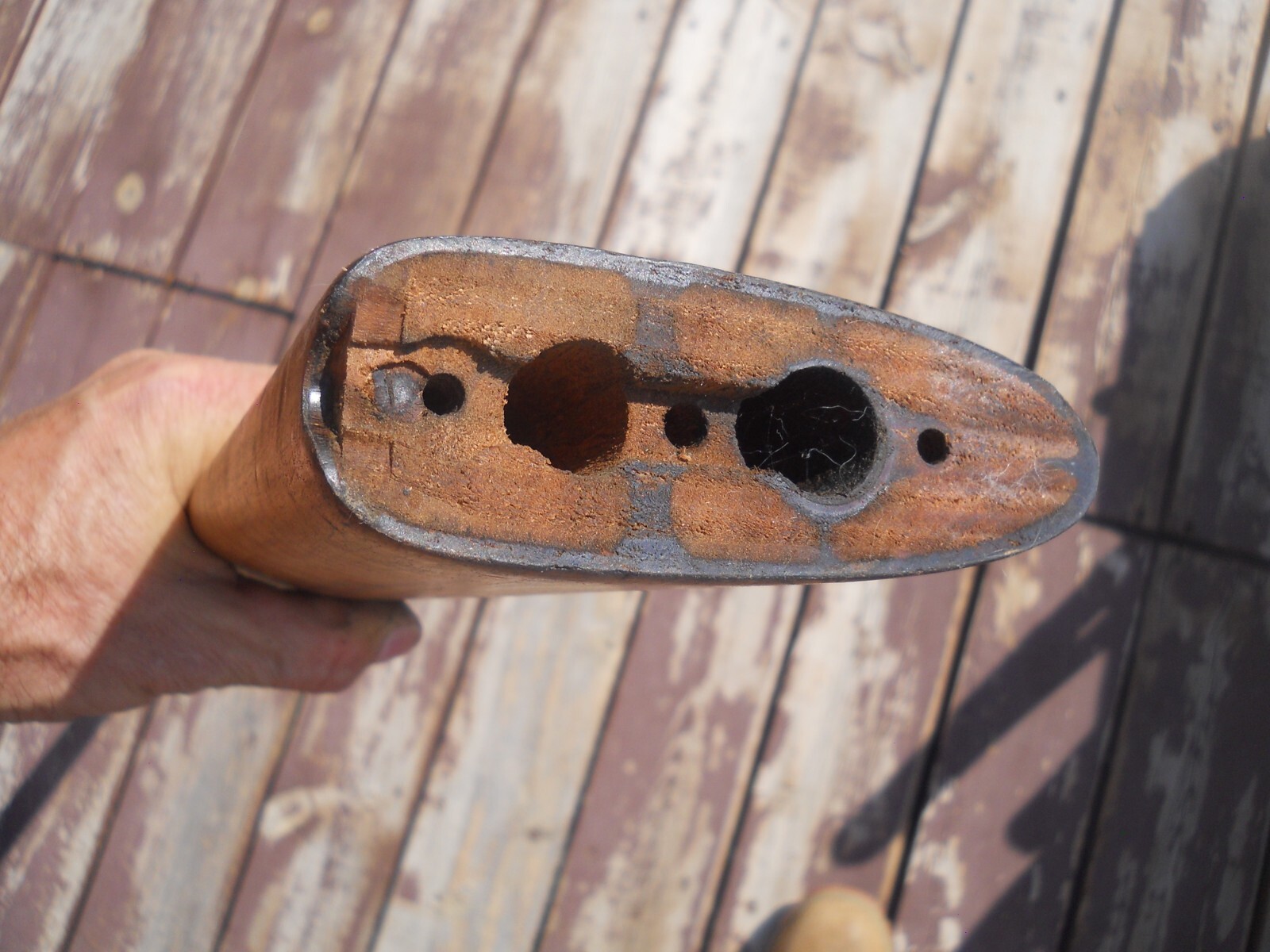 Norwegian Krag jorgensen model 1894 nice wood stock with handguard