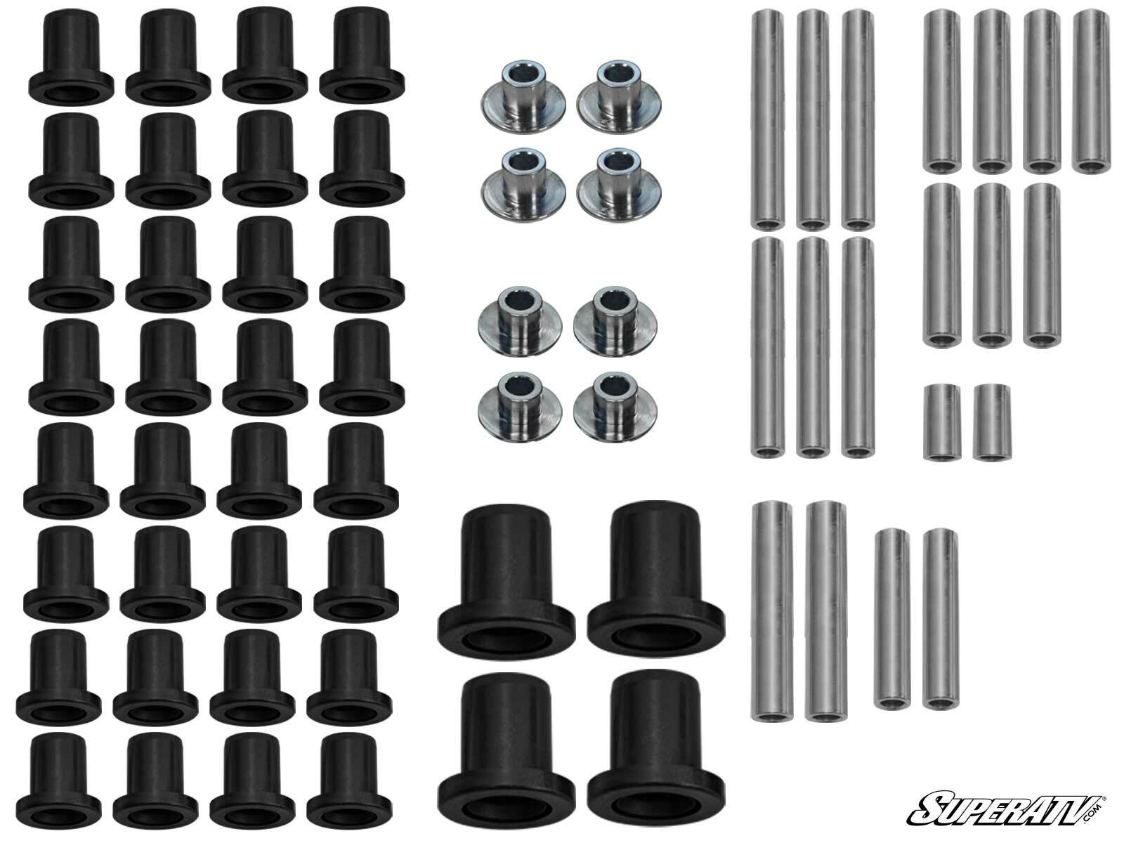 SuperATV UMHW A Arm Bushing Kit for Polaris RZR 900 (2015) - Use With OE Arms