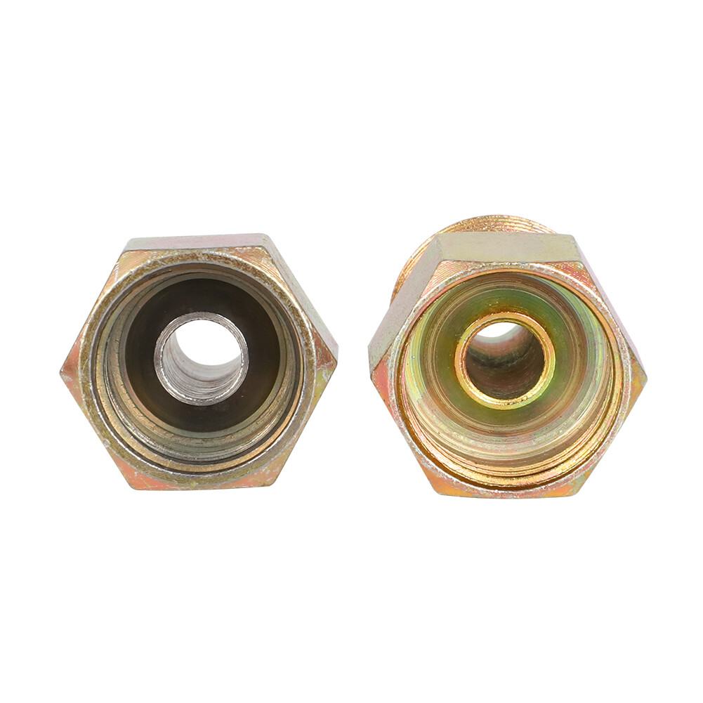 For GM Power Steering Adapter Fitting Inverted Flare Steering Box O-Ring Hoses