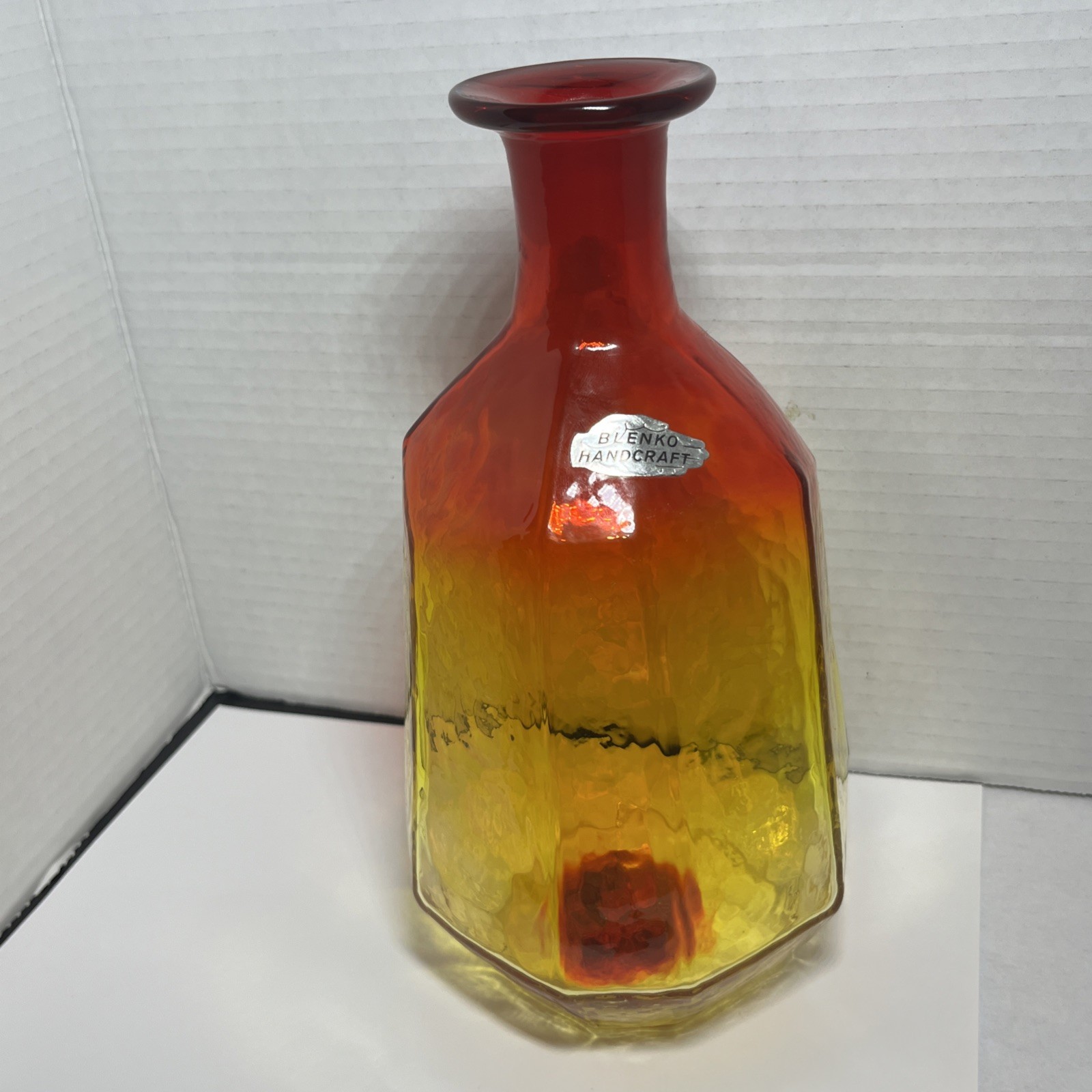 blenko decanter no stopper