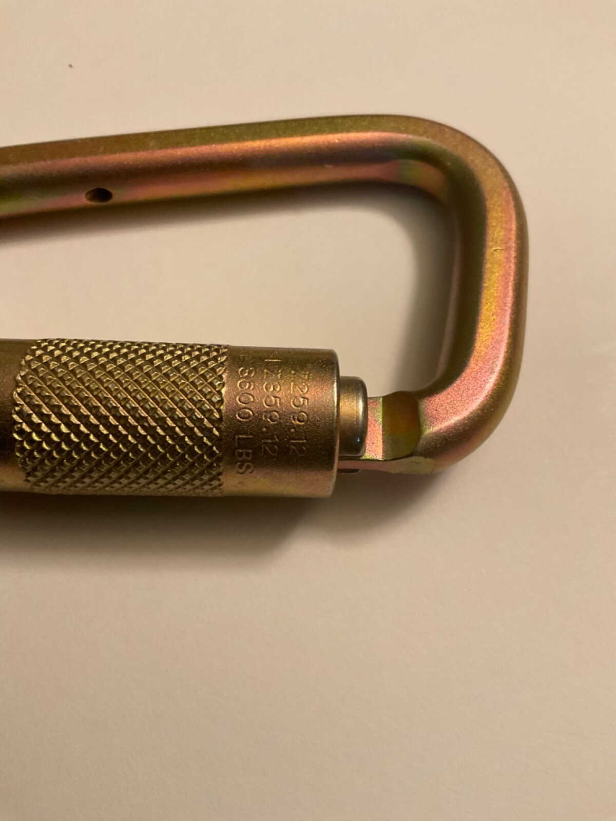 10 Pack Fusion Tacoma Carabiner Extra Duty 50kn - 11,200Lbs HIGH STRENGTH