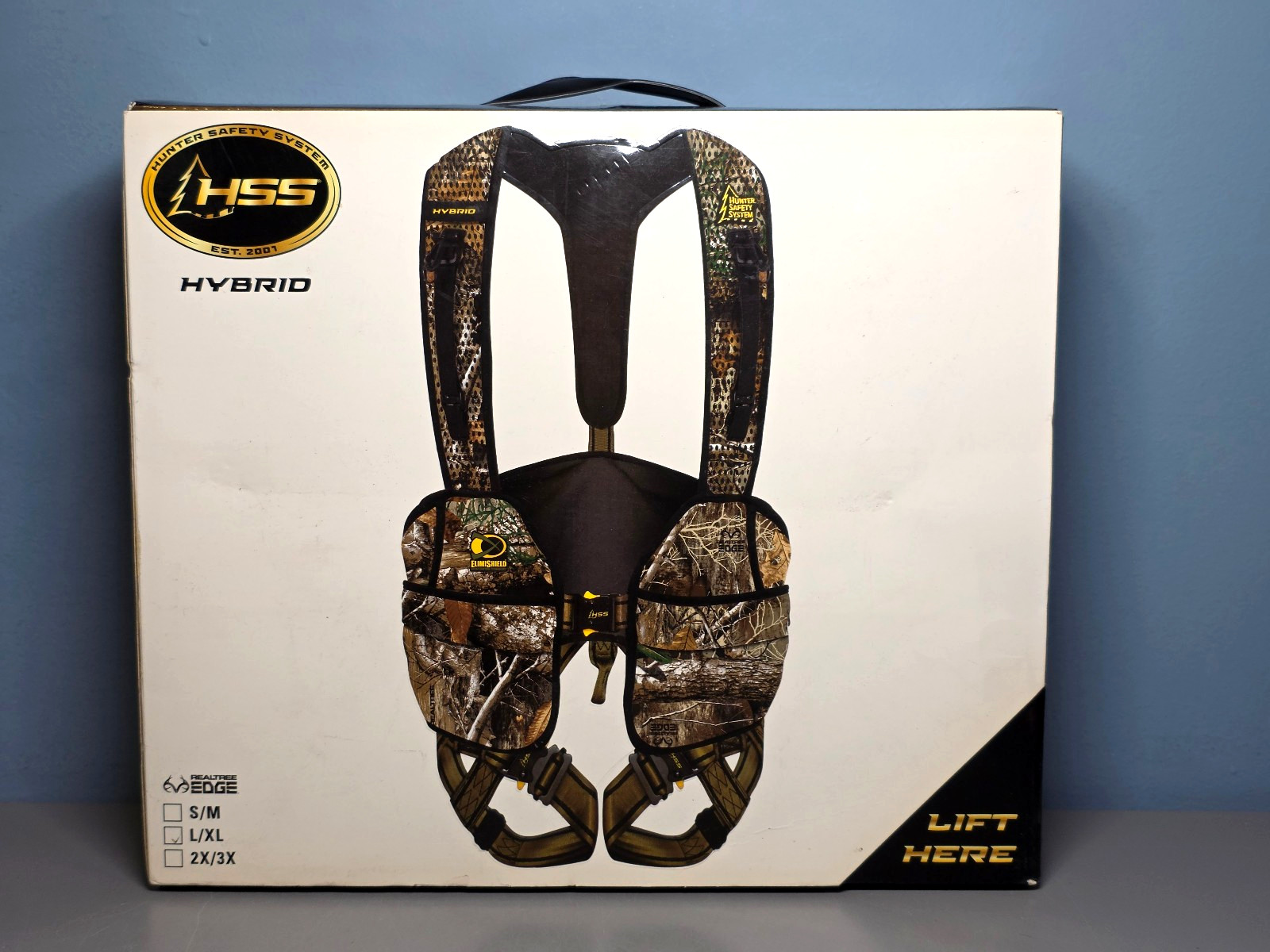 Realtree EDGE Hunter Safety System Harness - Hybrid - L/XL - New & Sealed