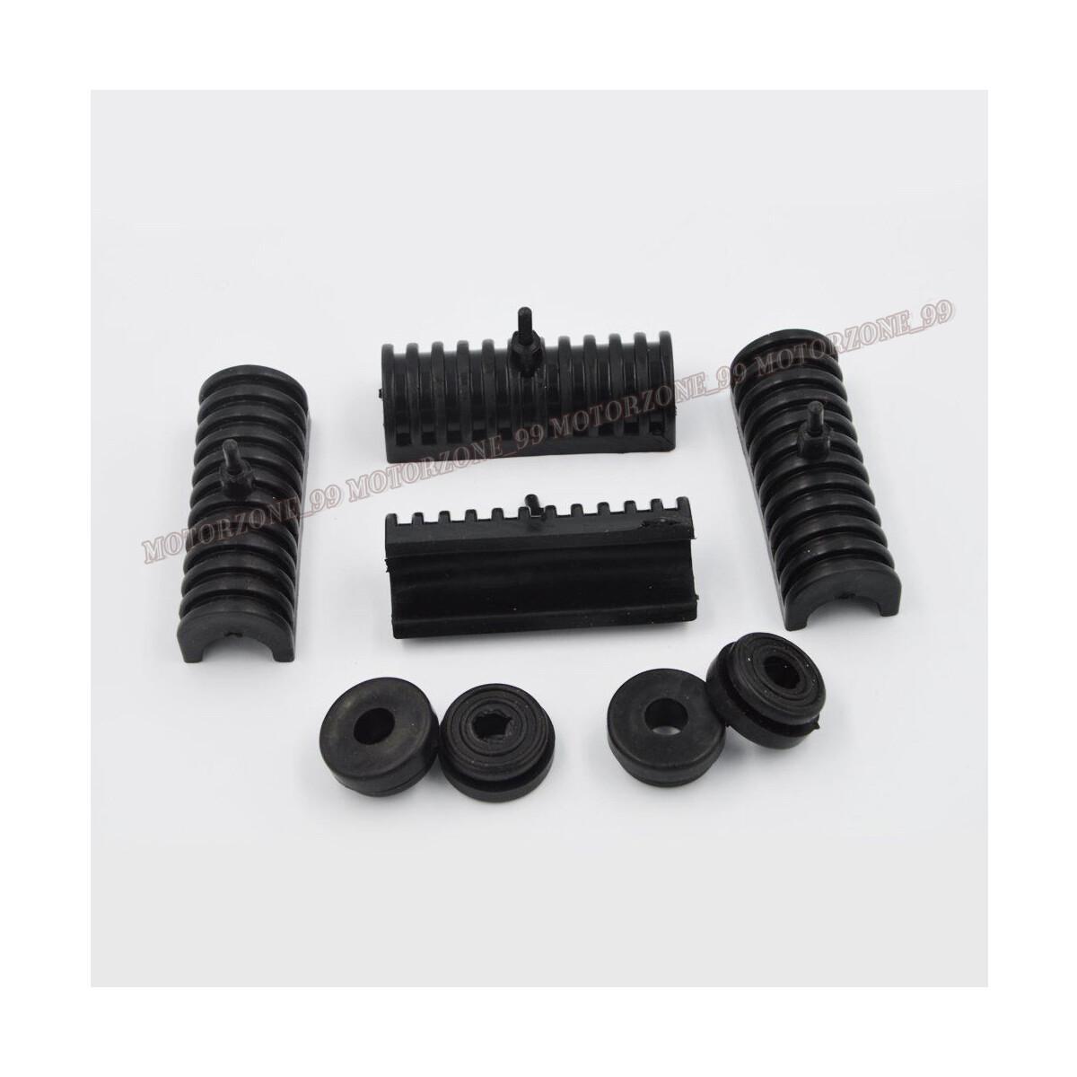 8x Rubber Grommet Support Cushion Hard Saddlebag Fit For Harley Touring 90764-93