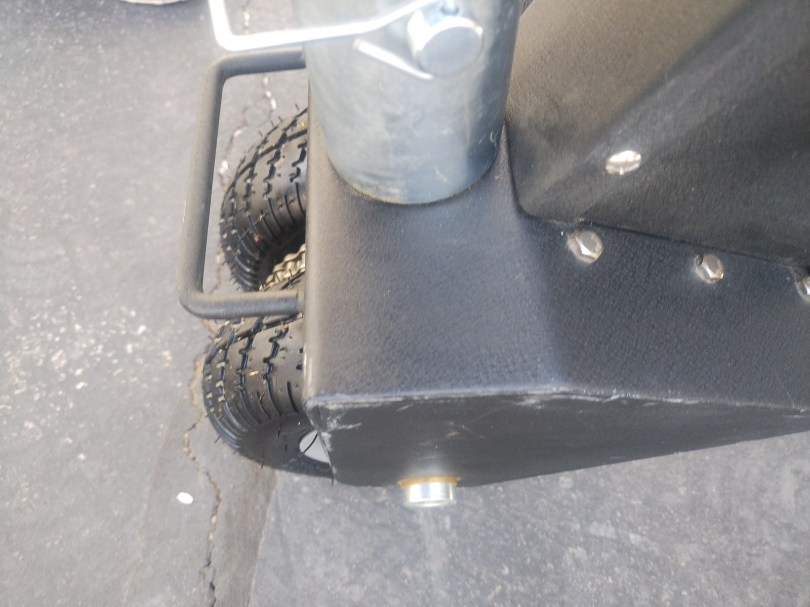 Trailer Valet XL Dolly, 2" Ball with hand crank Trailer Mover Tongue Jack Dolly