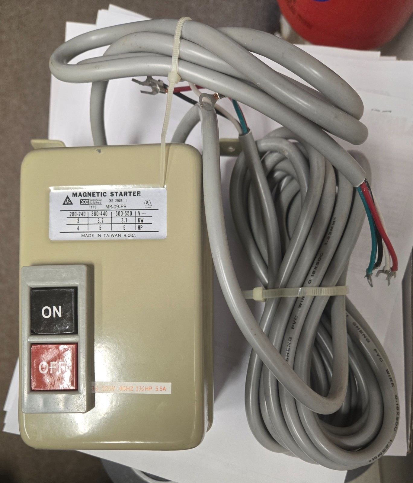 New Magnetic Electric Motor Starter mr-09-pb