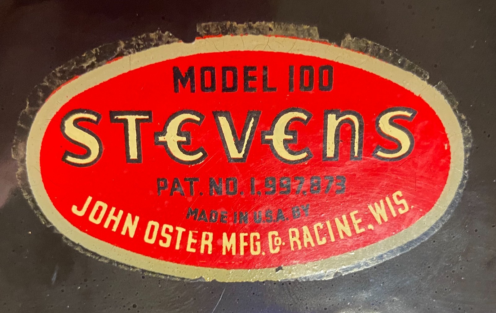 STEVENS JOHN OSTER electric blender / cocktail mixer 1930s Art Deco -- it works!