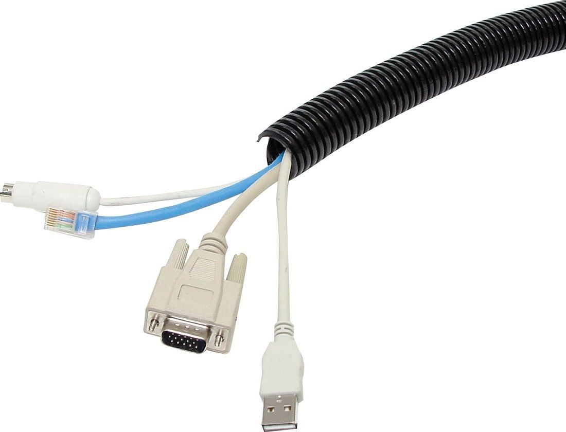 1/8" 1/4" 3/8" 1/2" 5/8" 3/4" 1") 1 - 100 FT Split Wire Loom Conduit Tubing LOT