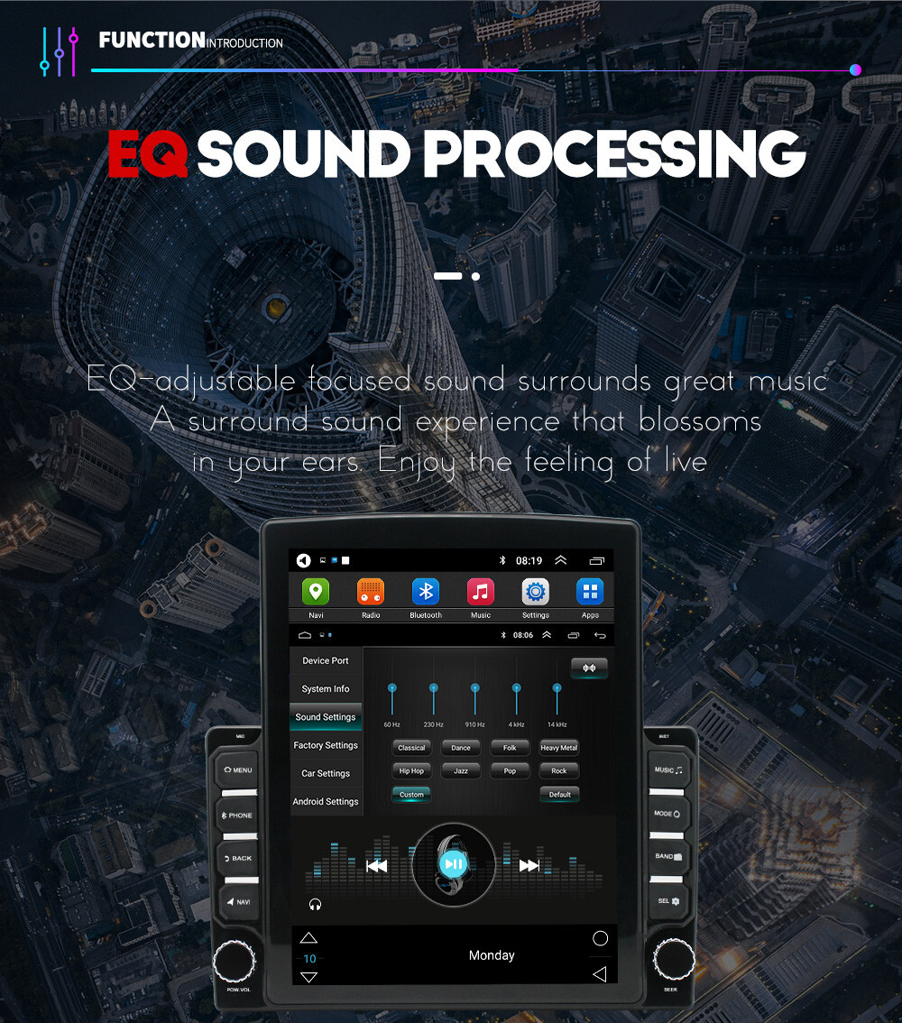 Fit For 2007-2015 Fiat 500 Android 14 For Carplay Car Stereo Radio GPS Navi BT