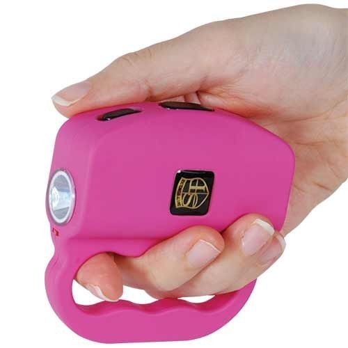 Talon Stun Gun Flashlight 75 million Volt Self Home Defense PINK
