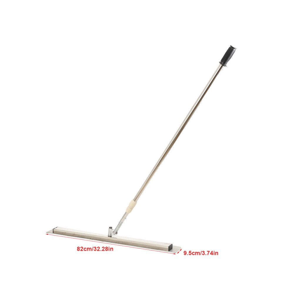 Long Handle Concrete Trowel Cement Surface Smoothing Tool With Finishing Shoes
