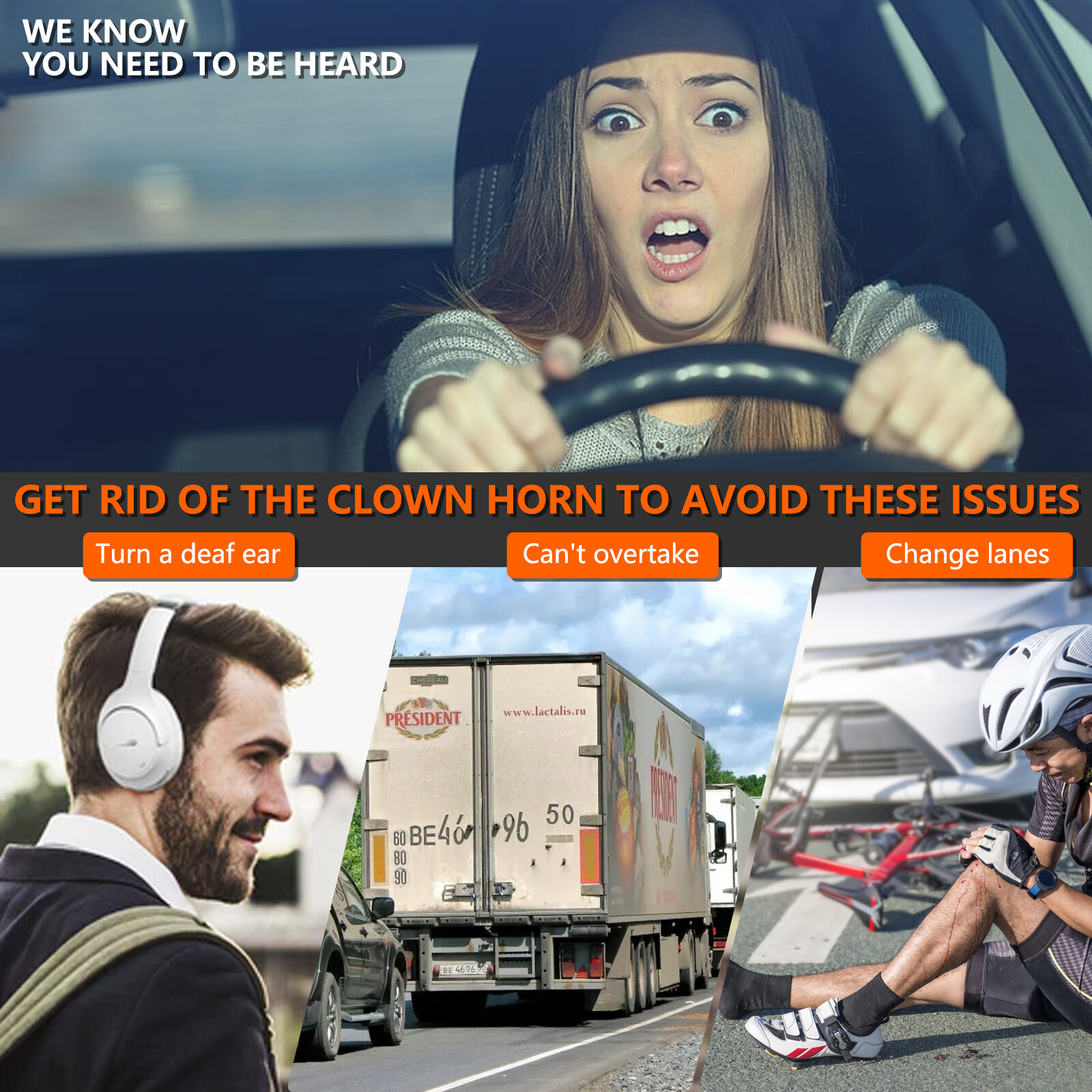 12V 125db Pair Loud Twin Tone Snail Horn For Honda Civic Odyssey Accord CR-V