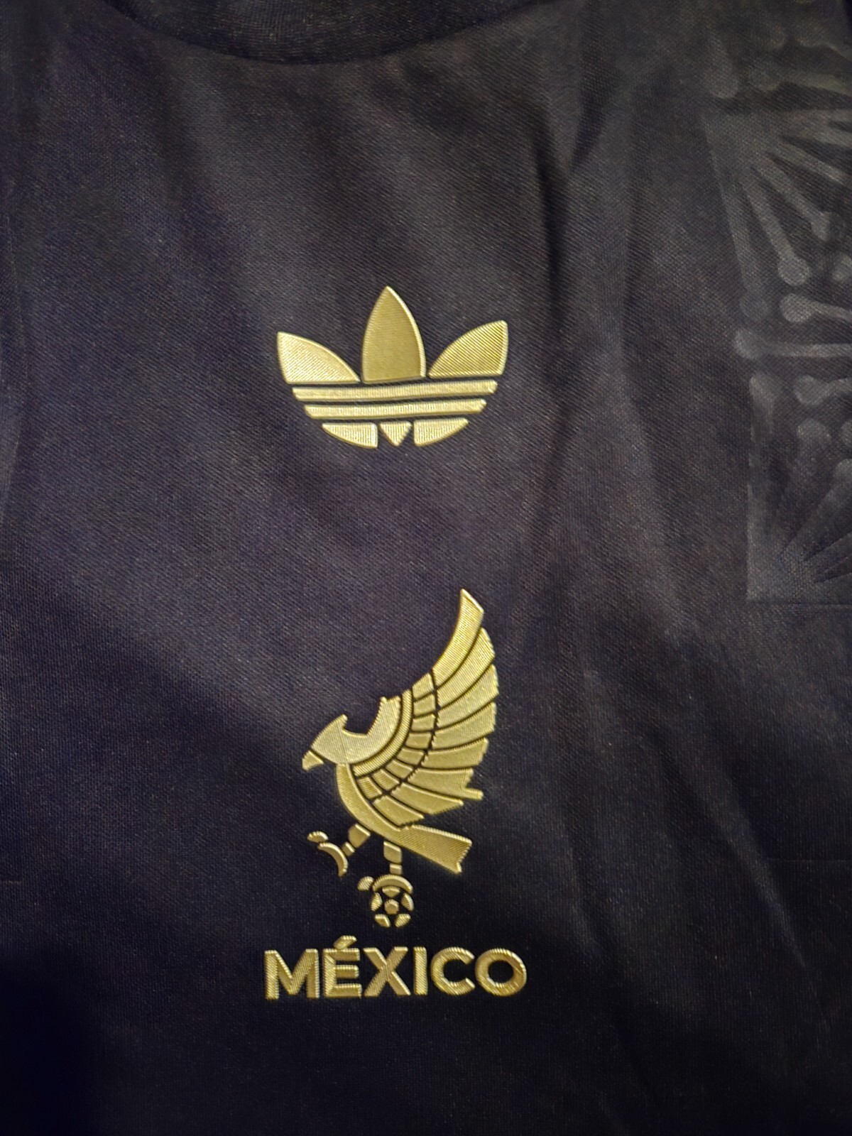 Mexico Jersey Seleccion Mexicana Black & Gold 2025 XL