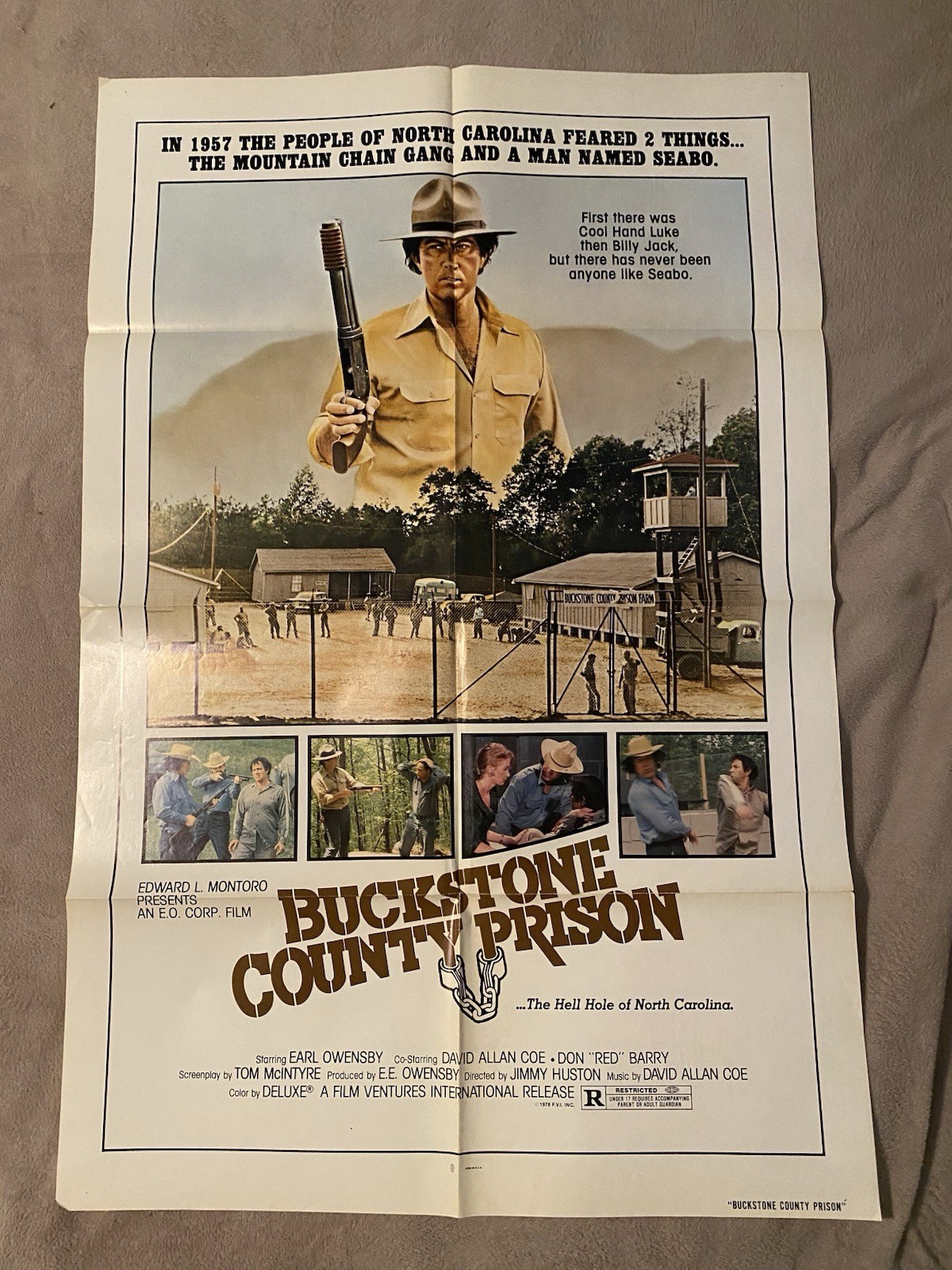 Buckstone County Prison (AKA: Seabo) - Original U.S. Movie Poster 27" x 41"