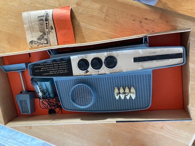 1962 Remco Caravelle Radio Transmitter Receiver Toy