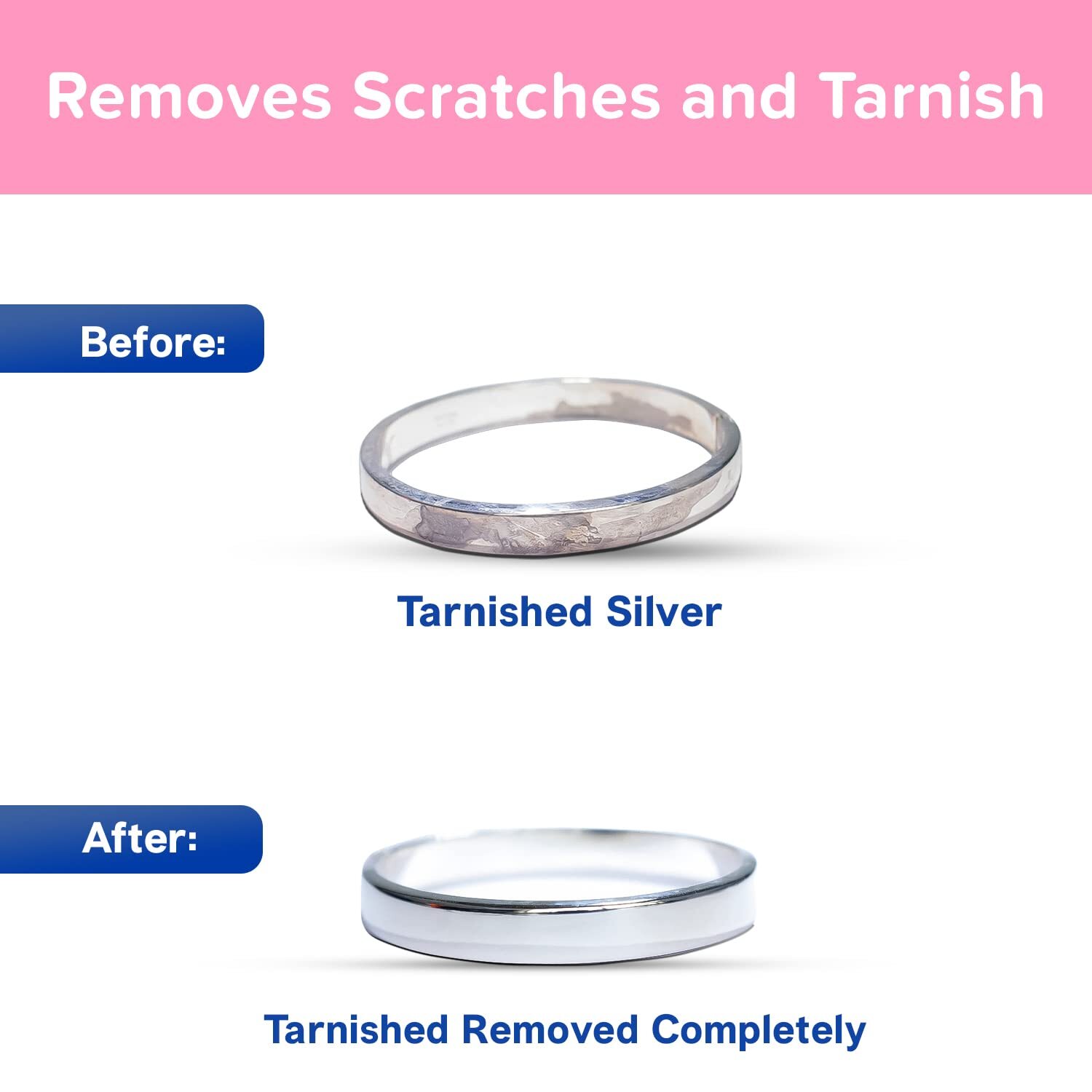 Caribbean Gem 5 pack Jewelry Cleaner Polishing Cloths Silver Gold Gemstones