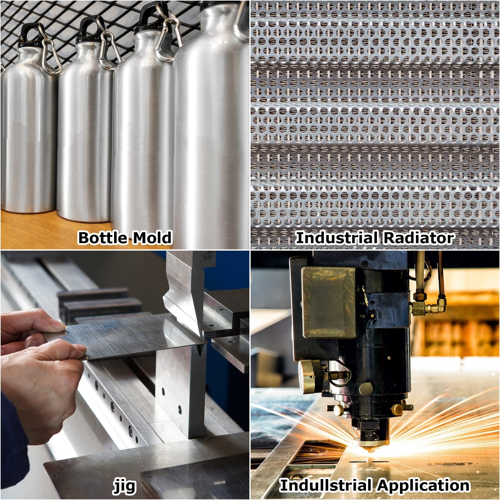 Aluminium Sheet Plate 0.3mm – 6mm thickness multiple sizes grade 6082T6 1060