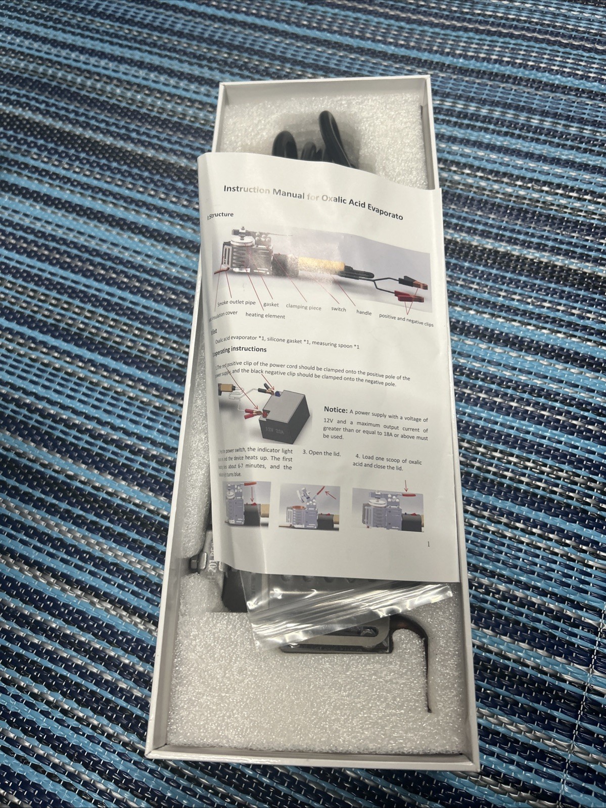 Oxalic Acid Vaporizer, 180W 12V Vaporizer for Beehive