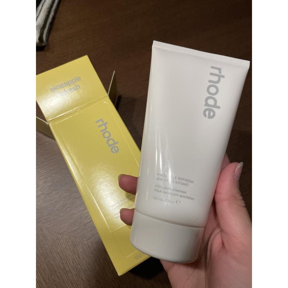 rhode Pineapple Refresh Gentle Cleanser 40ml PGA Facial Wash Hydrating Skincare